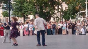 Танцы на Чистопрудном бульваре.Москва