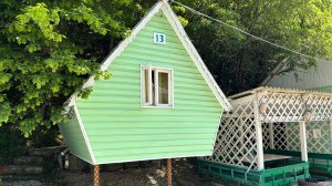 Домик №13. Избушка( одноместка).  База отдыха "Кубанец"