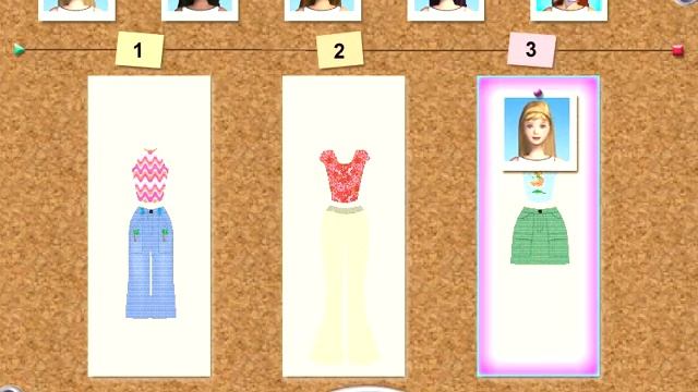 Игра Barbie fashion show || Барби показ мод (2004) | #3 "Коллекция в о?