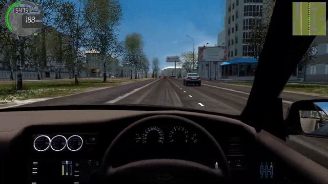 весеений дрифт на марк 2 в City Car Driving смотреть онлайн