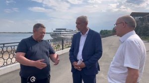Панков: "Для качественного обслуживания вольской набережной ее необходимо вернуть району"