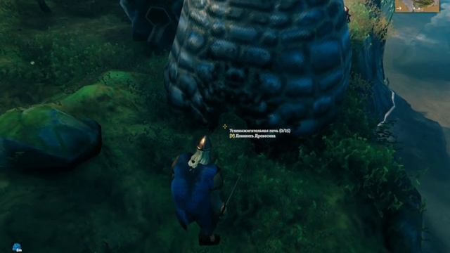 как за 3 секунды из 50 дров сделать 50 угля в Valheim