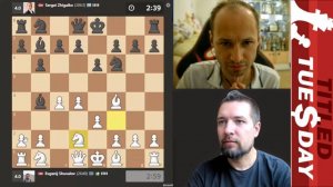 Удастся ли блеф?  Евгений ШУВАЛОВ 🆚 Сергей ЖИГАЛКО ♟ Шахматы блиц