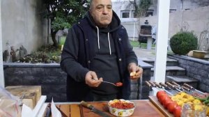 Сочный рецепт шашлыка из говяжьих ребрышек.Особенный маринад