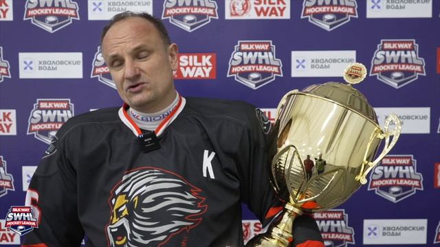 Сергей Хрыков (Hockey Dads) - интервью после матча Hockey Dads vs ? смотреть онлайн