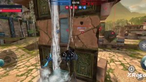 JMW Dino War геймплей против VAQUERO 32, Rider 46937017, MADA_ (-_-) часть 2 • Обзор CrazyTwin