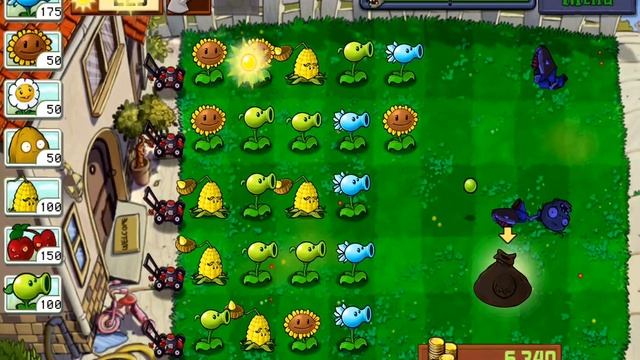 растения против зомби прохождение 1 и 2 уровень 🎀 ВИКА смотреть онлайн