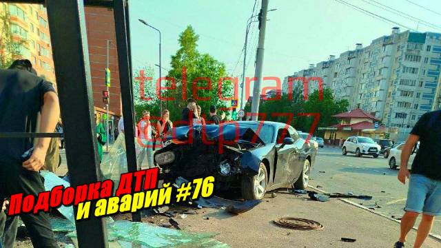 Подборка ДТП и аварий, снятых на видеорегистратор