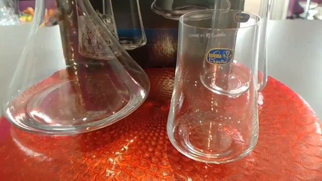 Набор для воды (графин 1,4 л + 2 стакана по 400 мл)  Crystalex CZ s.r.o. "Экстра /Без декора"/229392