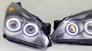 Opel Astra H
светодиодный тюнинг комплект фар