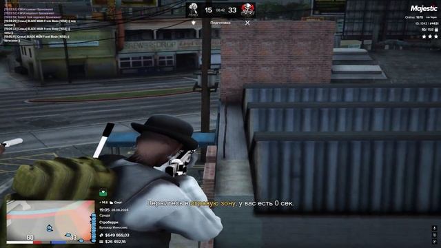 ИСТОРИЯ ОДНОГО ДНЯ - УНИЗИЛ СЕМЬЮ НУБОВ В ГТА 5 РП / MAJESTIC смотреть онлайн