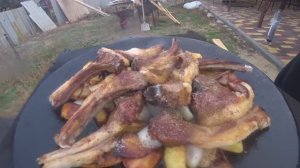 БАРАНЬЯ КОРЕЙКА НА САДЖА И ГРУДИНКА В ТАНДЫРЕ, 2 ОТЛИЧНЫХ УЖИНА