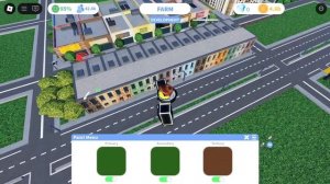 Опять построил магазины в своем городе в Mini cities 2 (Roblox)