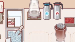 Как сделать американо со льдом и латте со льдом в Хоро?