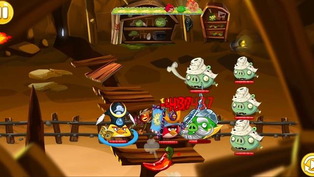 Angry Birds Epic, эпизод 9 – "Пещера пещере рознь, с меня хвати? смотреть онлайн