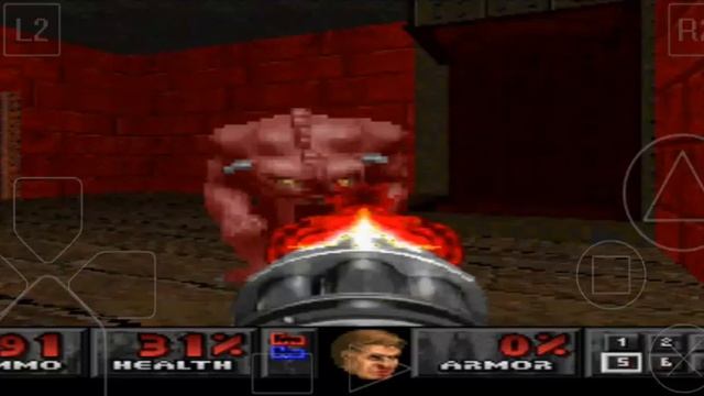 Проходження гри DOOM на (Ps 1) Уровень 17: Hell Keep. смотреть онлайн