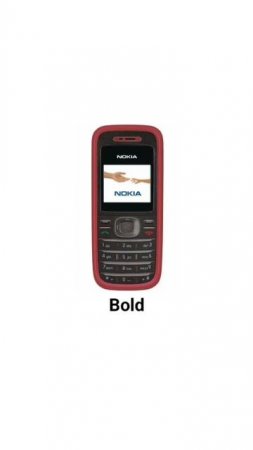 NOKIA 1208 RINGTONE - "Bold"