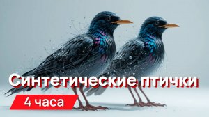 Звуки для соседей - синтетические птички (для гурманов) с промежутками, очень громко