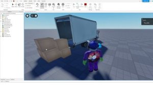 как сделать работу грузчика в ROBLOX STUDIO урок 2 /гайд/