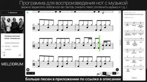 Creedence clearwater revival - Fortunate son, ноты для барабанов, разбор пе