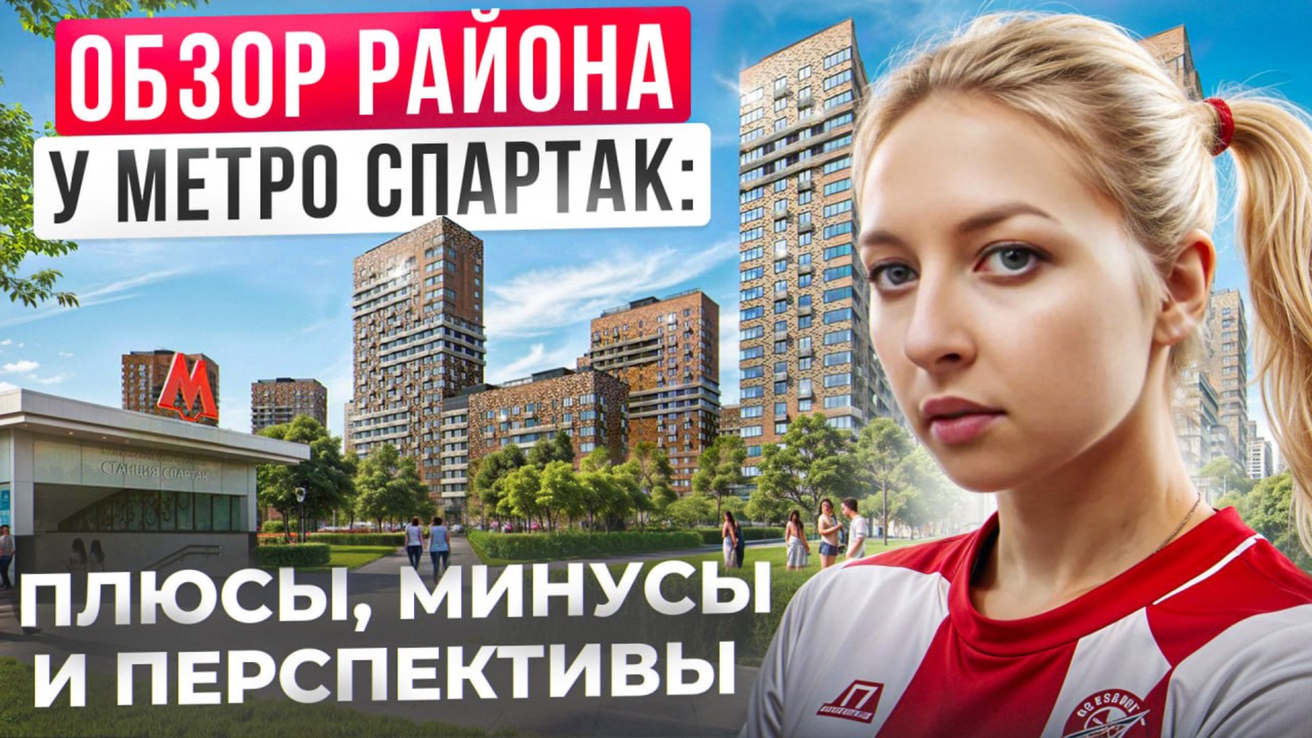 Оазис или человейник? Обзор района м. Спартак