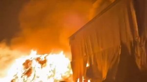🔥Крупный пожар вспыхнул в подмосковном Раменском🔥