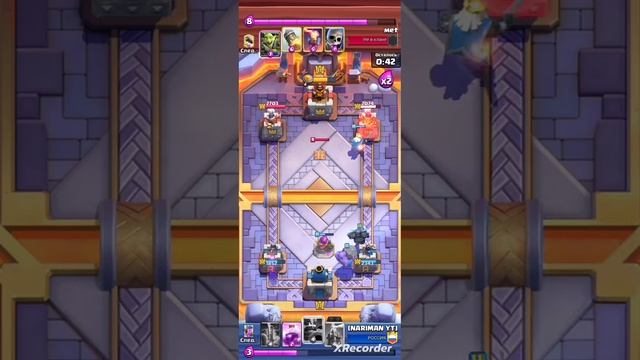 Четверо убийц! Clash Royale! Записи матчей лиги! смотреть онлайн