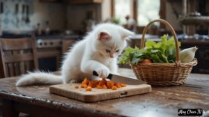 The Dream Wedding Dress of the Poor Cat Couple