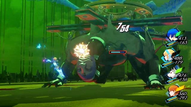 Айгис - анимация критического урона в режиме "Вакханал смотреть онлайн