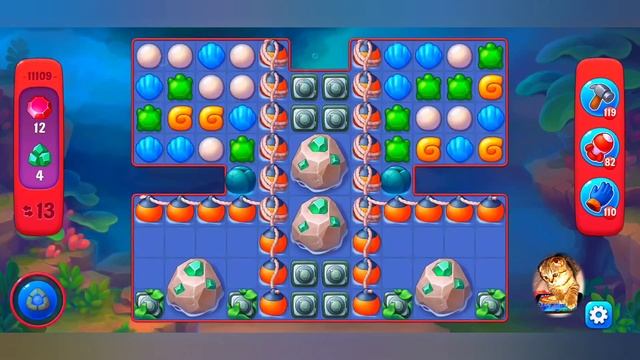 фишдом 2023 # 11109 уровень - прохождение без бустеров # Fishd смотреть онлайн