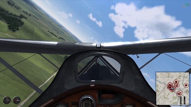 Rise of Flight - вспоминаю, как тут летать (воздушный бой) смотреть онлайн