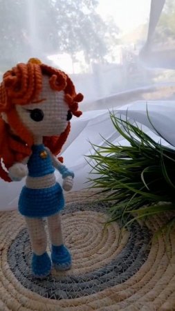Огненая фея Блум 
#блум #винкс #амигуруми #amigurumi #crochetpattern #winx #bloom #anime #аниме