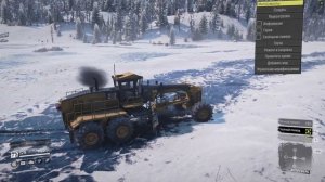 ЧИСТИМ ДОРОГУ ЖИЗНИ! Грейдер Против СНЕГА! - SnowRunner