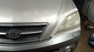 Полировка фар Kia Sorento