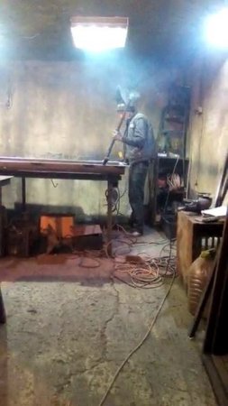 трудовые будни сварщика