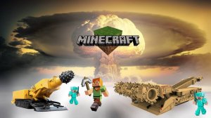 MineCraft бесплотные земли - лутаем заброшенные шахты