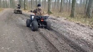 Spark-125. Покатушки на квадроциклах
