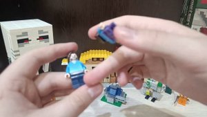 Обзор набороа Лего по Майнкрафт фильму | lego 21273