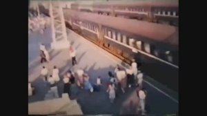 Мариуполь. ЖД вокзал. Архив в 1980 годы