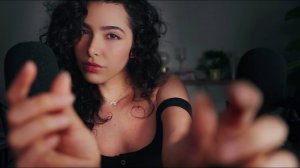 [ASMR Glow] Touching Your Face While I Whisper for Deep Sleep 💤