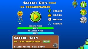 я прошёл уровень Glich City.