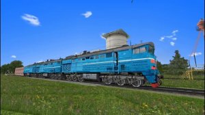 Запуск 3ТЭ10М в RTrainSim (Не актуально)