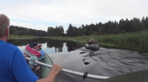 Речная прогулка. Пакрафт Спутник против байдарки Waterflay.