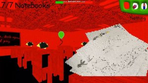 прохождение день рождения балди Baldi's Basics 1 Year Birthday Bash