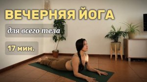 17 мин. Вечерняя його для разминки всего тела
