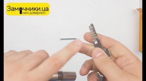 Цилиндр KALE 164BM ключ-тумблер никель Распакова/Обзор - За