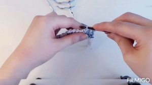 ВЯЖЕМ ВМЕСТЕ! Узор тунисским крючком