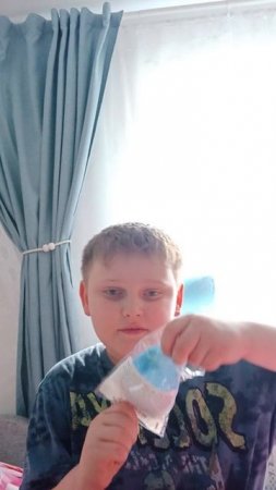 распаковка сквиша