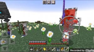 Битва с боссами из мода (тёмный век) с друзьями