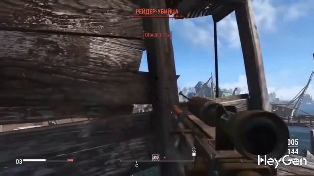 я - самый меткий стрелок в Fallout 4 [НЕЙРОСЕТЬ] смотреть онлайн